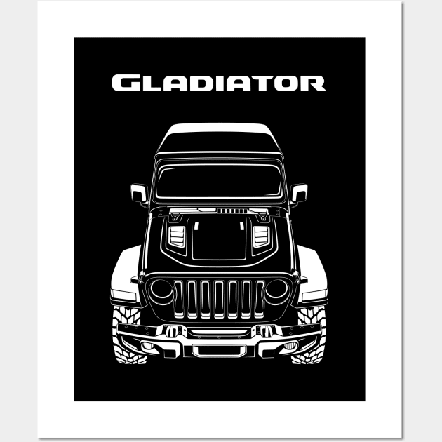 Gladiator Rubicon Wall Art by V8social